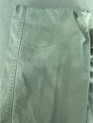 Zara Khaki cargo pants with pockets thumbnail 6