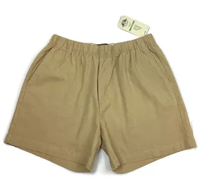 Dockers Linen Blend Weekend Pull-On Shorts Tan Small NEW! Retail $52 thumbnail 1