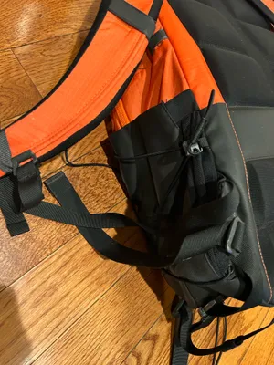 The North Face Borealis Backpack - Vibrant Orange & Black (Excellent Condition) thumbnail 10