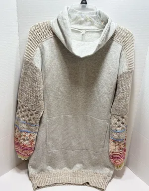 Anthropologie Daily Practice Women Dress Sweater Tunic Cozy Crowl Neck Sz XS thumbnail 1
