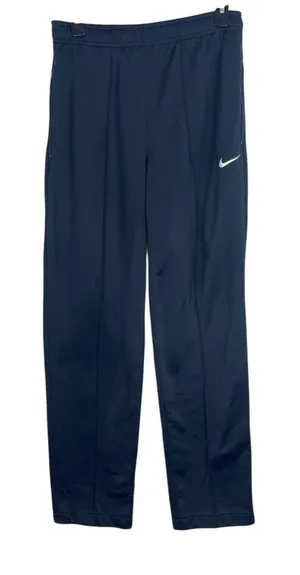 Nike Black Track Pants Women’s Small Athletic Straight Swoosh Logo Elastic Waist thumbnail 1