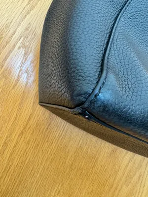 Tory Burch Black Leather Tote Bag thumbnail 8