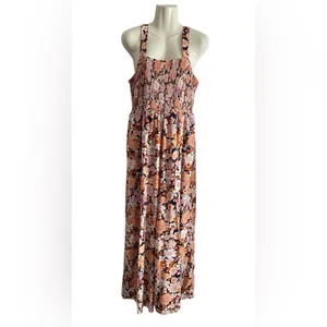 DOKOTOO Floral Print Sleeveless Jumpsuit thumbnail 3
