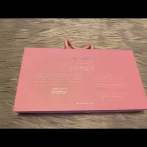 🆕 Luxe + Willow Microwavable Satin Eye Mask with Clay Beads thumbnail 5