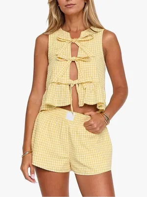Yellow Two-Piece Set thumbnail 1