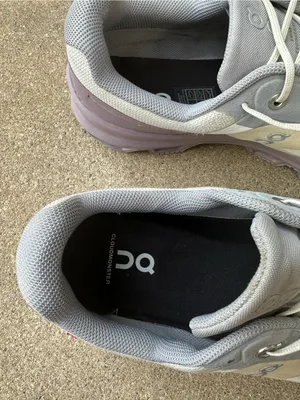 On Running Cloudventure Waterproof Lace Up Sneakers Womens 11 Purple White Gray thumbnail 5
