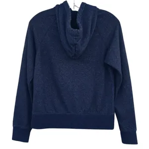 Uniqlo Zip Up Hooded Sweatshirt Hoodie Size Small Blue Athleisure Loungewear thumbnail 2