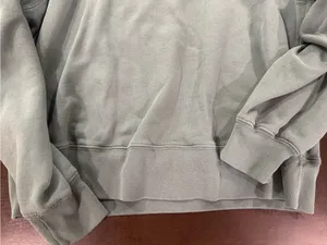 Abercrombie & Fitch Women's Crewneck Sweatshirt in Sage Green thumbnail 3