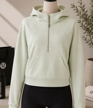 Lululemon Women's Green Hoodie thumbnail 1