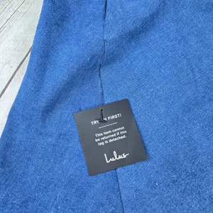 Lulus Considered Charisma Blue Chambray Bustier Mini Dress XL HD5162 NWT thumbnail 6