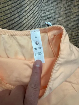 lululemon athletica Nulu Tube Top in Soft Peach thumbnail 4