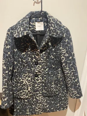 Mango Pea coat thumbnail 1