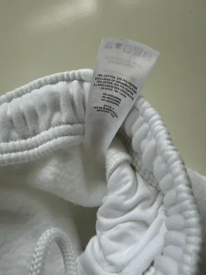Aritzia Sweatfleece Cozy Fleece Mega Fit Sweatpants Joggers - White - Size XXS thumbnail 6