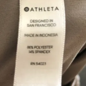 Athleta Khaki Straight Leg Cargo Pants, 16 Tall thumbnail 3