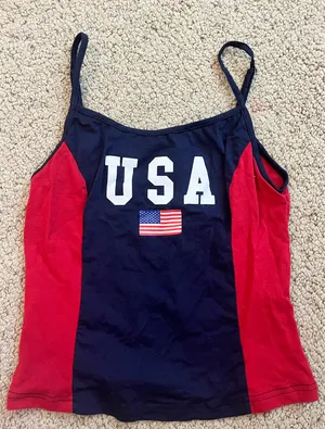 USA tank top Blue thumbnail 1