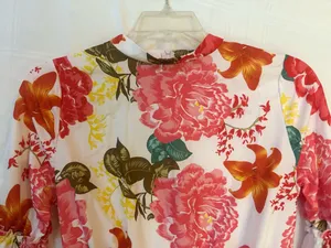 Floral Print Tiered Mini Dress Featuring Ruffled Skirt & Ruffled Bell Sleeves thumbnail 3