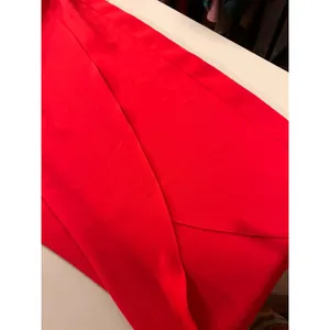 Amanda Uprichard Martinque Red Ruffled Wrap Midi Summer Dress Size Medium USA thumbnail 9