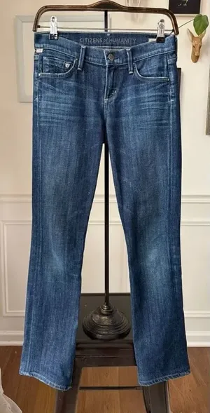 Citizens of Humanity Ava Low Rise Straight Leg Jeans 25 thumbnail 1