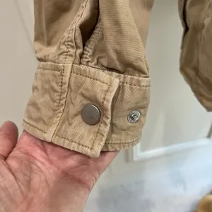 Gap Women's Khaki Utility Jacket‎ Safari Military Cotton Lightweight thumbnail 7