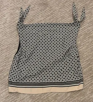 Abercrombie & Fitch Black and White Patterned Shirt thumbnail 1