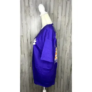 Hanes NWT Clemson Tigers Women's Large‎ Purple Paw Palm Tree "Clemson Girl" T-Shirt thumbnail 6