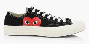 Comme des Garçons black converse Size 8 thumbnail 1