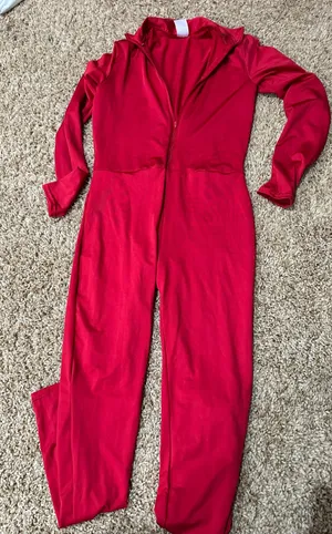 Squid Game Costume Red Size M thumbnail 3