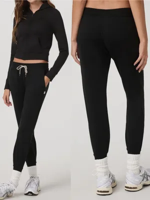 Vuori Performance Jogger Heathered Black thumbnail 4