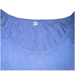 Unbranded Blue Knee Length Dress With Pockets thumbnail 3