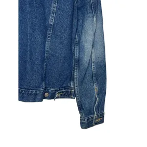 Anne Klein Women's Jacket Trucker Denim‎ Jeans Pocket Flap Button Up Blue Small thumbnail 8
