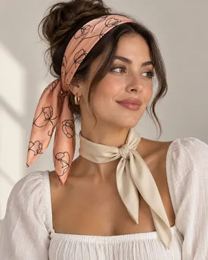 NWT Lark & Ives 2-Piece Hair Scarf Set thumbnail 1