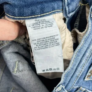True Religion Nikki Mid Rise‎ Flare Jeans Women Size 26 Blue Denim Y2K thumbnail 6