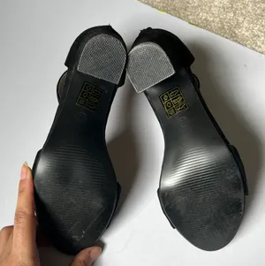 Black Suede Heels thumbnail 3