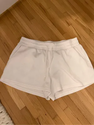 Ocean Drive White Women's Drawstring Lounge Shorts thumbnail 2