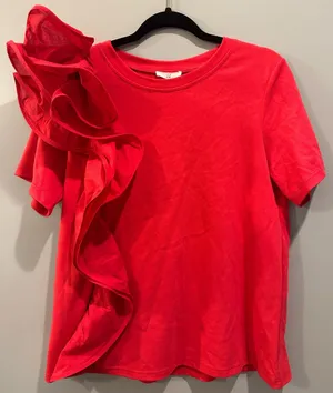 Joh Apparel Ruffle Blouse thumbnail 1