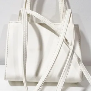 Telfar White Mini Small Crossbody Bag Tote thumbnail 6