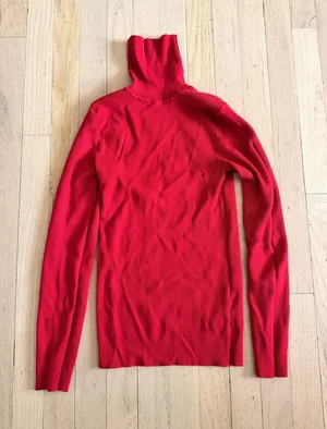 Primark Primary cares red turtle neck thumbnail 1