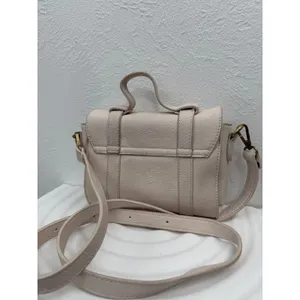 Anthropologie Crossbody Satchel Bag Blush Pink Faux‎ Leather Mini Messenger thumbnail 4