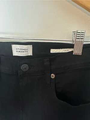 NWOT Citizens of Humanity Lilah bootcut jeans black 25 thumbnail 4