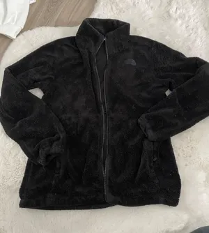 Black Full ZIP Fleece Jacket thumbnail 1