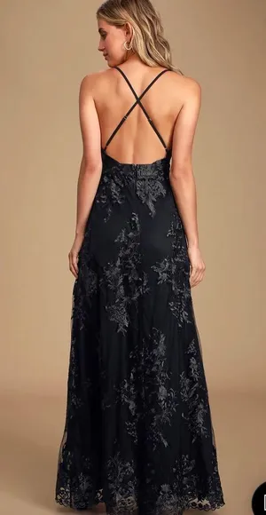 Lulus Black Prom Dress thumbnail 2