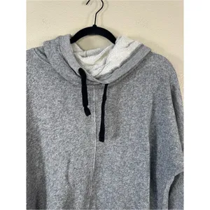 Community Aritzia Grey Cowl Neck Sweatshirt Womens S Casual Cozy Core Athleisure thumbnail 9