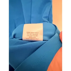 Superdown Mini Dress Women Small Blue Asymmetrical Bodycon Plunging V-Neck Party thumbnail 8