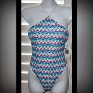 Anthropologie L SPACE Mirabella One-Piece Swimsuit Size Small thumbnail 3