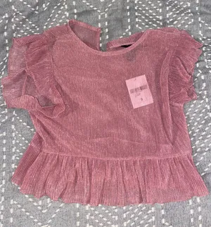 Forever 21 sheer pink top thumbnail 2