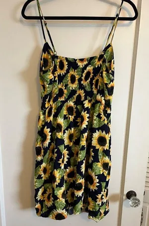 Mimi chica sunflower sun dress thumbnail 3
