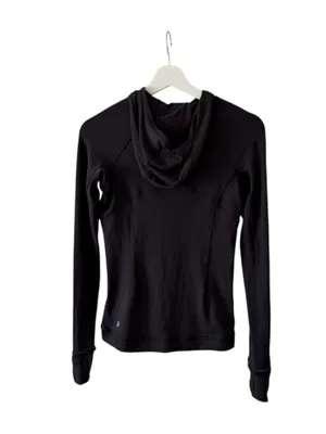 Lululemon Its Rulu Run Long Sleeve Hoodie Black 4 thumbnail 3