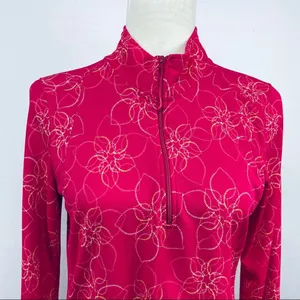 LL Bean Punk Long Sleeve Active wear Top Size S thumbnail 5