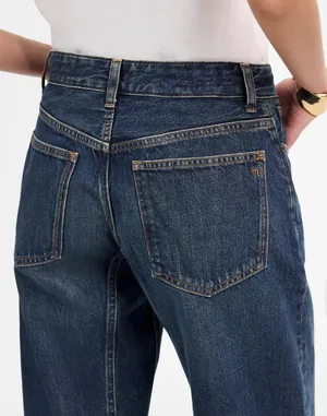 Madewell Darted Barrel Leg Jeans thumbnail 5
