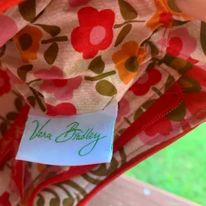 Vera Bradley Y2K shoulder purse (green and pink paisley pattern) thumbnail 5